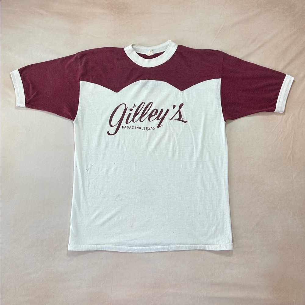 1980s Gilley’s pasadena shirt Urban Cowboy